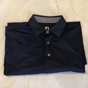 Men’s Navy Blue Golf Polo FootJoy